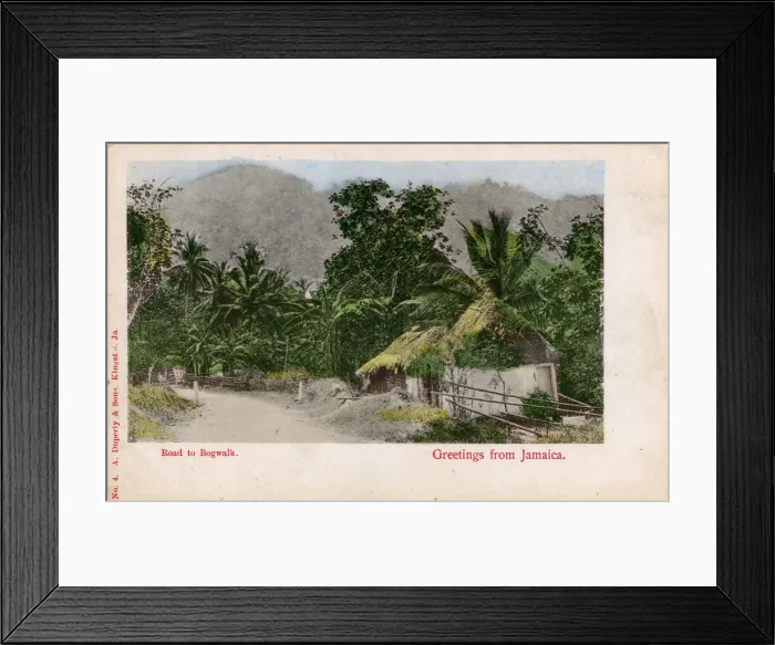 Framed Print : The Road to Bog Walk, Saint Catherine, Jamaica Framed Print : The Road to Bog Walk, Saint Catherine, Jamaica