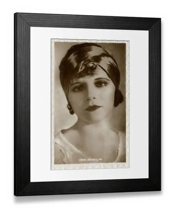 Framed Print : Vera Reynolds - American Film Actress Framed Print : Vera Reynolds - American Film Actress