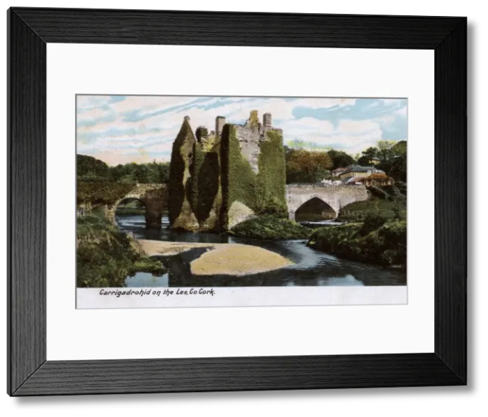 Framed Print : Carrigadrohid on River Lee, County Cork, Southern Ireland Framed Print : Carrigadrohid on River Lee, County Cork, Southern Ireland