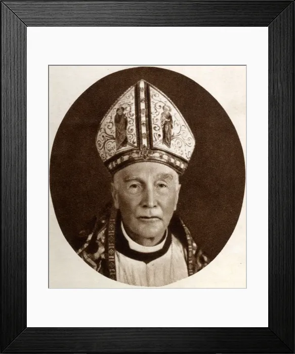 Framed Print : Arthur Foley Winnington-Ingram - Bishop of London Framed Print : Arthur Foley Winnington-Ingram - Bishop of London