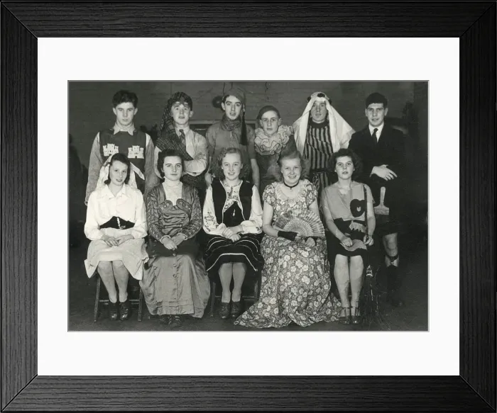 Framed Print : Young people in fancy dress Framed Print : Young people in fancy dress