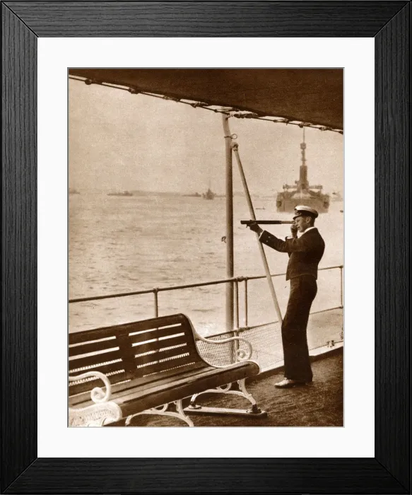 Framed Print : Prince Albert onboard HMS Collingwood Framed Print : Prince Albert onboard HMS Collingwood