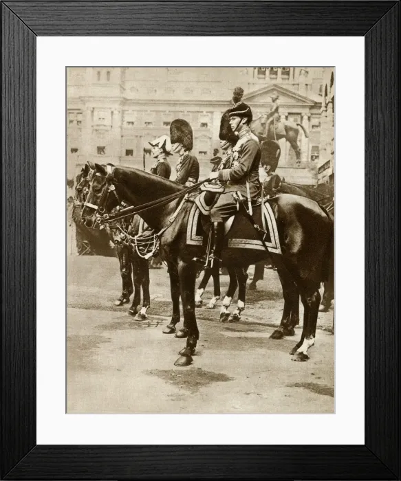 Framed Print : Albert, Duke of York - Brigade of Guards Ceremony Framed Print : Albert, Duke of York - Brigade of Guards Ceremony