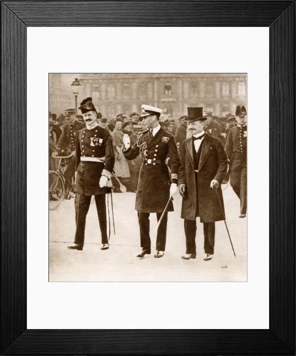 Framed Print : Albert, Duke of York lays foundation stone Dunkirk Memorial Framed Print : Albert, Duke of York lays foundation stone Dunkirk Memorial