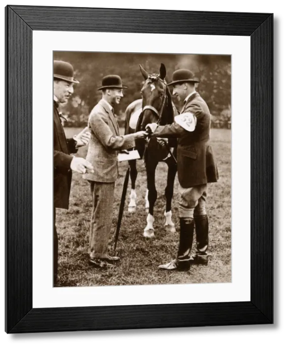 Framed Print : Albert, Duke of York - The East Berkshire Horse Show Framed Print : Albert, Duke of York - The East Berkshire Horse Show