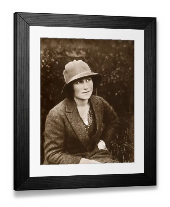 Framed Print : Lady Elizabeth Angela Marguerite Bowes-Lyon Framed Print : Lady Elizabeth Angela Marguerite Bowes-Lyon