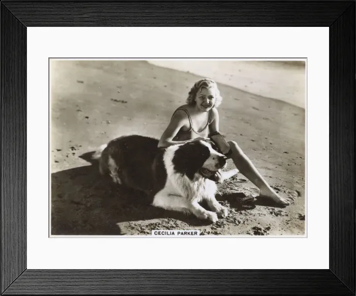 Framed Print : Cecilia Parker Framed Print : Cecilia Parker