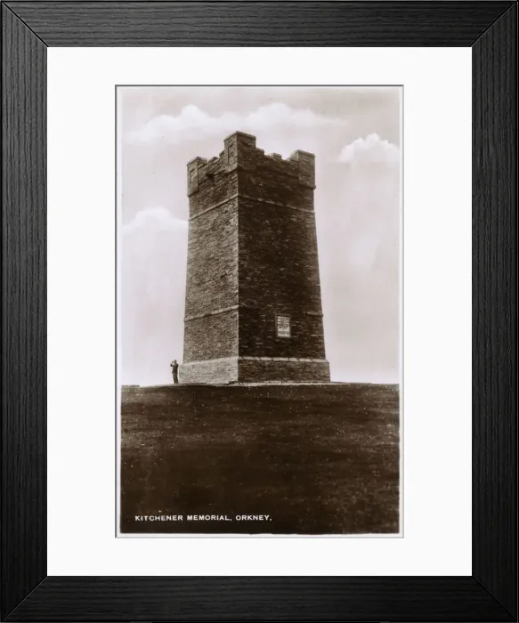 Framed Print : Kitchener Memorial, Orkney, Scotland Framed Print : Kitchener Memorial, Orkney, Scotland