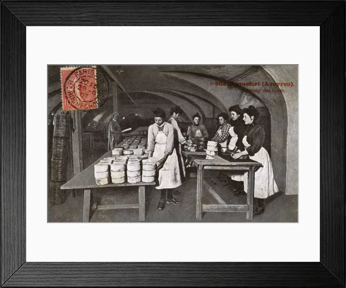 Framed Print : Roquefort - Cheese Manufacture - Aveyon - France - The Caves Framed Print : Roquefort - Cheese Manufacture - Aveyon - France - The Caves