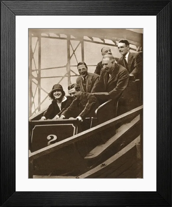 Framed Print : Duke & Duchess of York, Prince of Wales, Amusements Framed Print : Duke & Duchess of York, Prince of Wales, Amusements