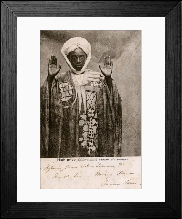 Framed Print : Imam - Sierra Leone - Praying Framed Print : Imam - Sierra Leone - Praying