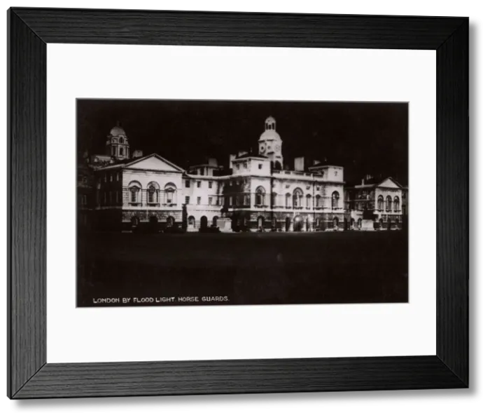 Framed Print : London by Floodlight - Horse Guards Framed Print : London by Floodlight - Horse Guards