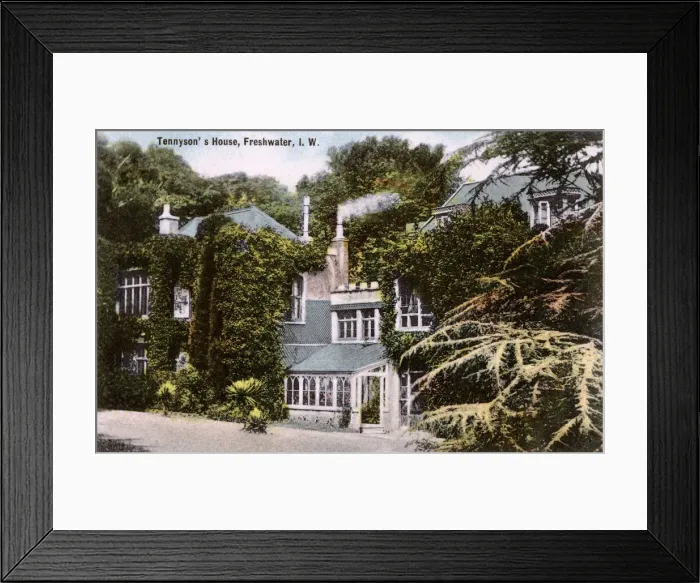 Framed Print : Alfred, Lord Tennysons House at Freshwater, Isle of Wight Framed Print : Alfred, Lord Tennysons House at Freshwater, Isle of Wight