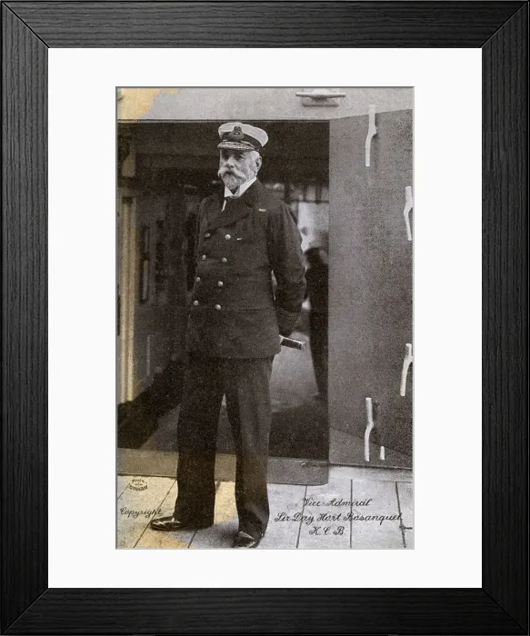 Framed Print : Admiral Sir Day Hort Bosanquet Framed Print : Admiral Sir Day Hort Bosanquet