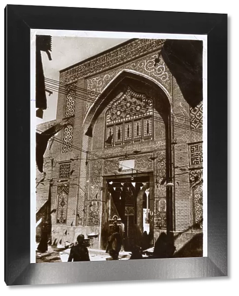 Baghdad, Iraq - Entrance to the Al-Kadhimiya Mosque