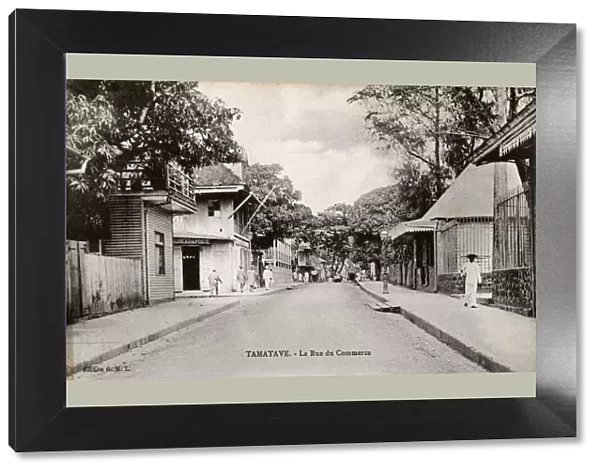 Madagascar - Tuamasina (Tamatave) - La Rue de la Commerce