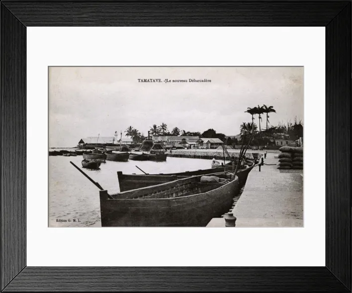Framed Print : Madagascar - Tuamasina (Tamatave) - The new Quayside Framed Print : Madagascar - Tuamasina (Tamatave) - The new Quayside