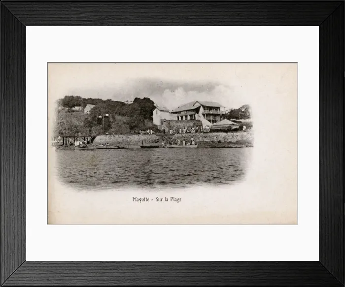 Framed Print : Mayotte, Indian Ocean - French Department Framed Print : Mayotte, Indian Ocean - French Department