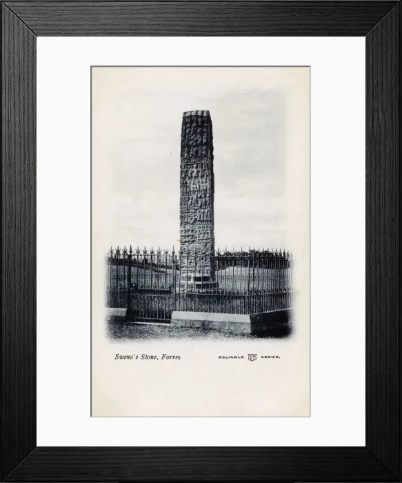 Framed Print : Suenos Stone - Forres, Scotland Framed Print : Suenos Stone - Forres, Scotland