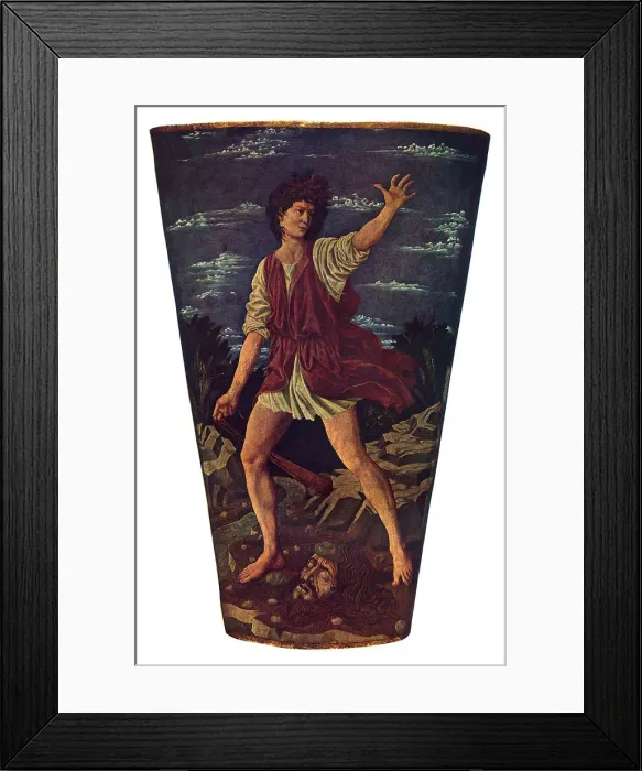 Framed Print : The Youthful David by Andrea del Castagno Framed Print : The Youthful David by Andrea del Castagno