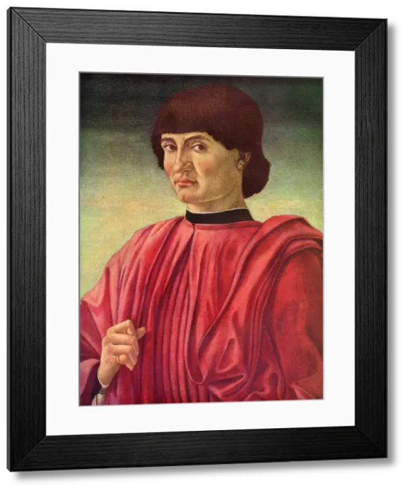 Framed Print : Portrait of a Man by Antonio Pollaiuolo Framed Print : Portrait of a Man by Antonio Pollaiuolo