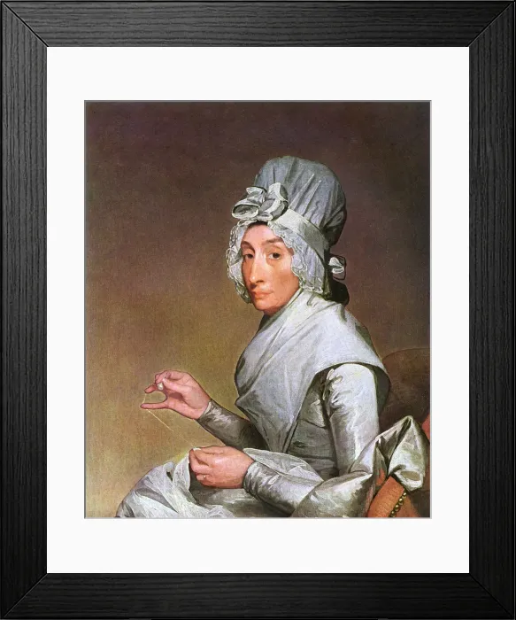 Framed Print : Mrs Richard Yates by Gilbert Stuart Framed Print : Mrs Richard Yates by Gilbert Stuart