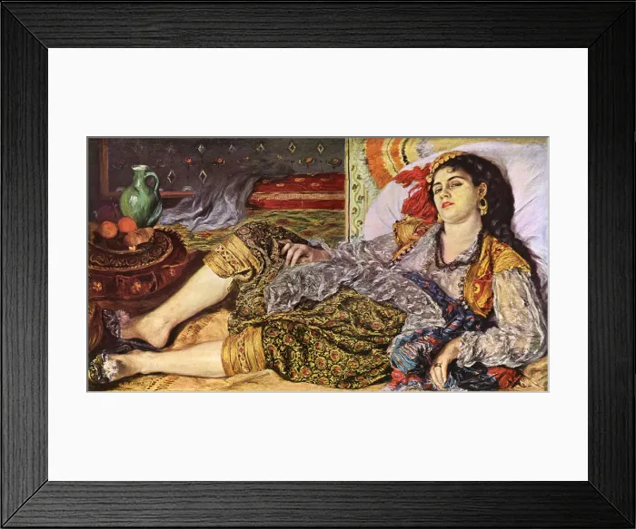 Framed Print : Odalisque, by Renoir Framed Print : Odalisque, by Renoir