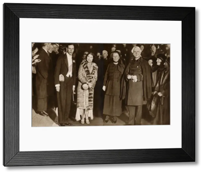 Framed Print : Duke and Duchess of York at a Salvation Army Concert Framed Print : Duke and Duchess of York at a Salvation Army Concert