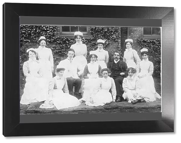 Group of nurses with doctors at Didsbury