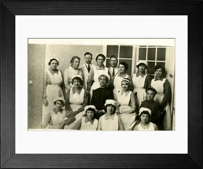 Framed Print : The maids at St Peter?s Hospital Framed Print : The maids at St Peter?s Hospital