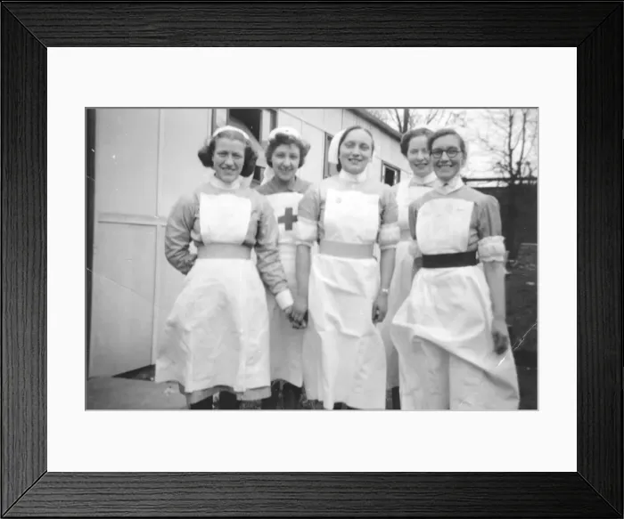 Framed Print : Five nurses, Orpington Framed Print : Five nurses, Orpington