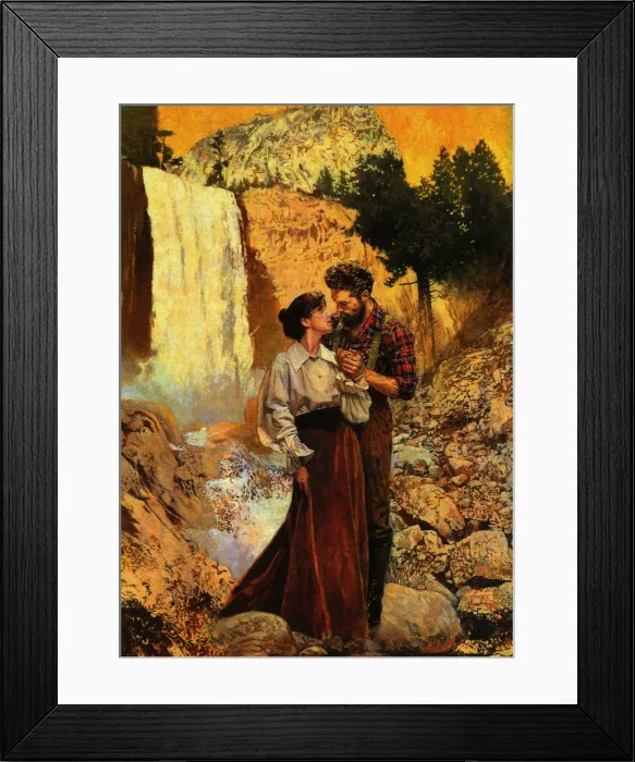 Framed Print : Pioneer Couple Date: 1959 Framed Print : Pioneer Couple Date: 1959