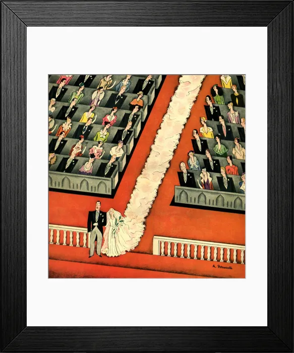 Framed Print : Wedding Ceremony Date: 1933 Framed Print : Wedding Ceremony Date: 1933