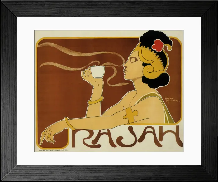 Framed Print : Rajah Date: 1897 Framed Print : Rajah Date: 1897