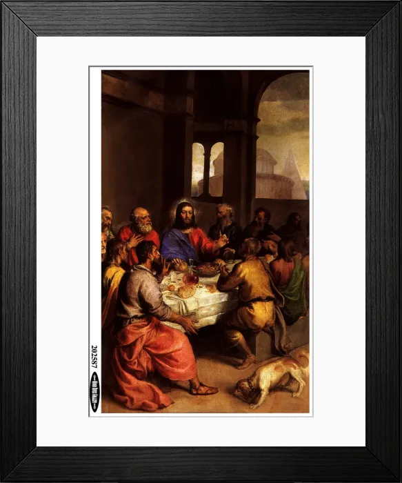Framed Print : The Last Supper Date: 1544 Framed Print : The Last Supper Date: 1544