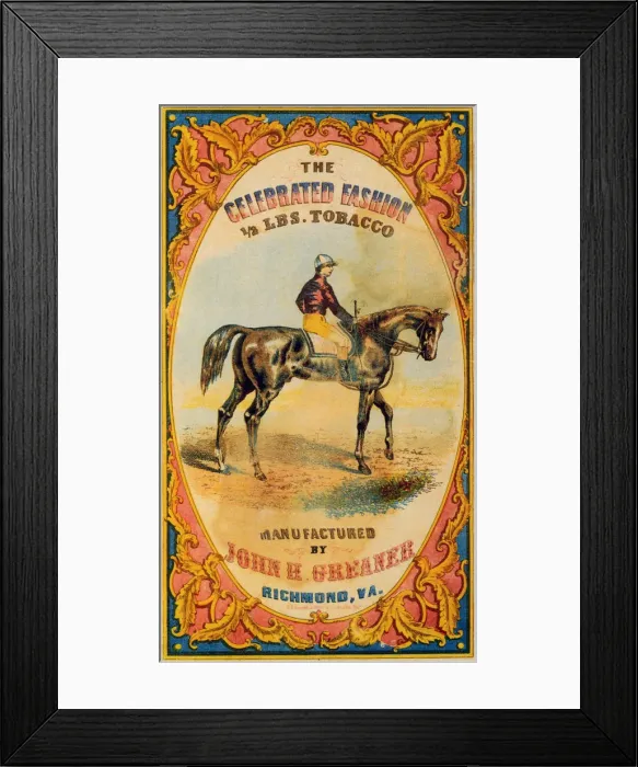 Framed Print : The Celebrated Fashion Date: 1850 Framed Print : The Celebrated Fashion Date: 1850