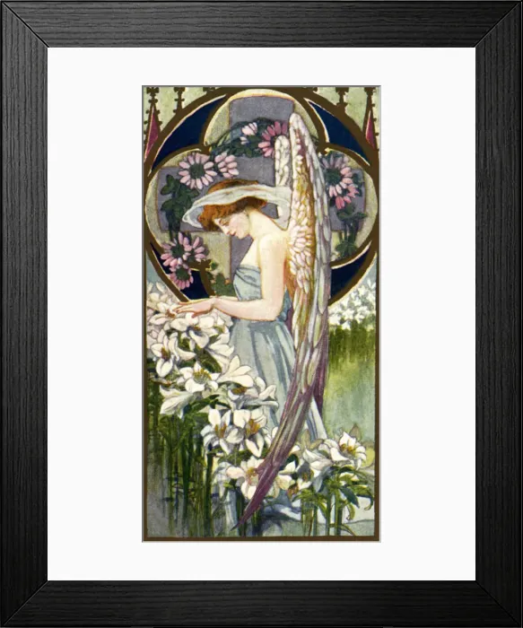 Framed Print : Angels Lily Field