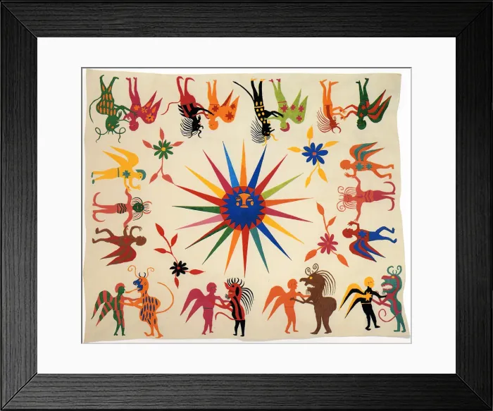 Framed Print : Devil and Angel Design Framed Print : Devil and Angel Design