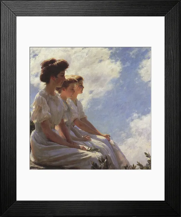 Framed Print : On the Heights Date: 1909 Framed Print : On the Heights Date: 1909