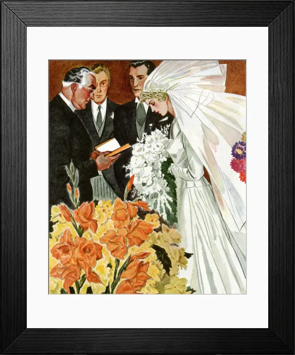 Framed Print : Wedding Ceremony Framed Print : Wedding Ceremony