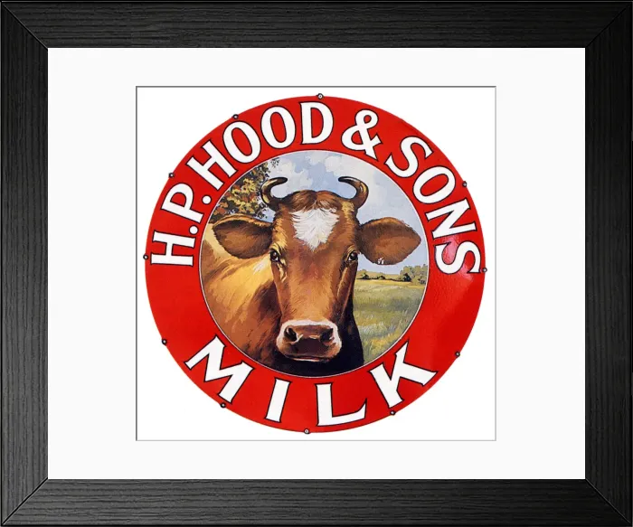 Framed Print : Cow Head with Red Circle Date: 1928 Framed Print : Cow Head with Red Circle Date: 1928