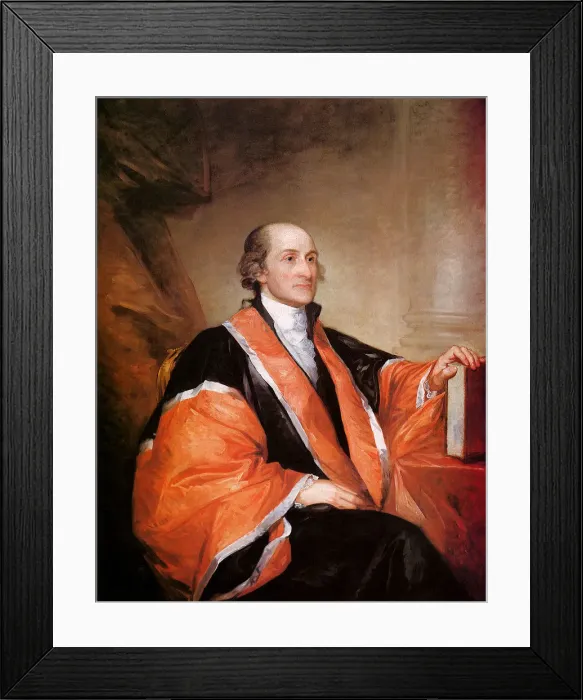 Framed Print : Chief Justice John Jay 1794 Date: 1794 Framed Print : Chief Justice John Jay 1794 Date: 1794