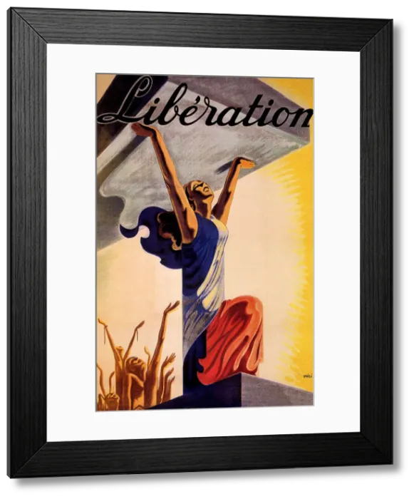 Framed Print : Liberation from War Date: 1944 Framed Print : Liberation from War Date: 1944