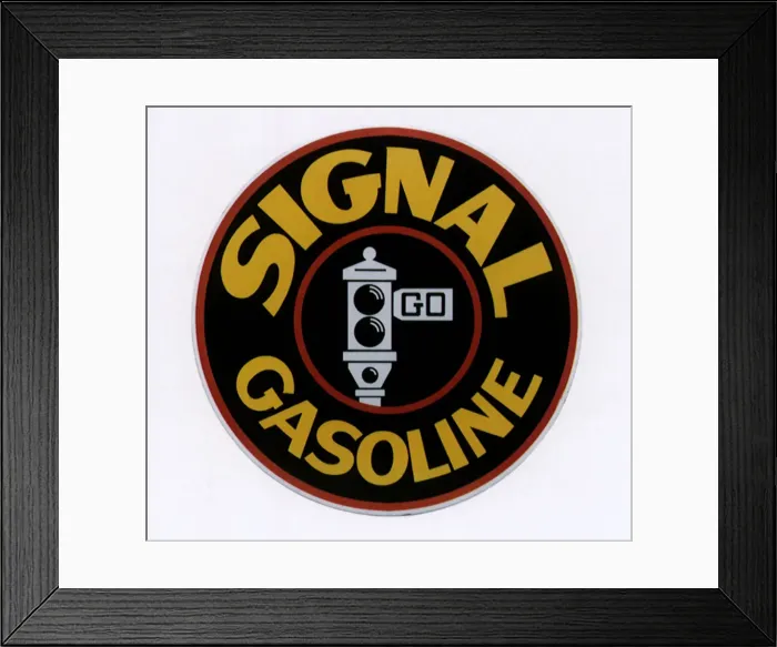Framed Print : Signal Gasoline Date: 1940 Framed Print : Signal Gasoline Date: 1940