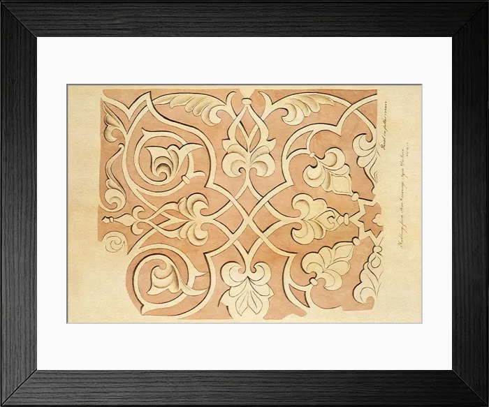Framed Print : Indian Design Framed Print : Indian Design