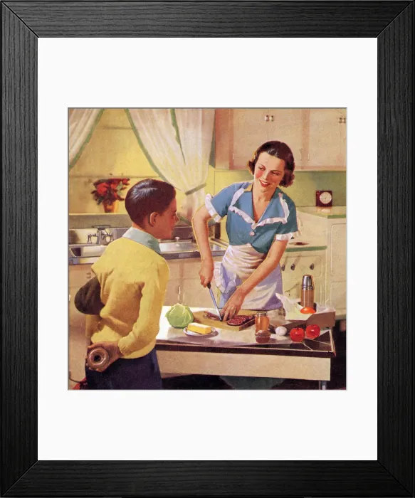 Framed Print : Hiding Donut From Mom Framed Print : Hiding Donut From Mom