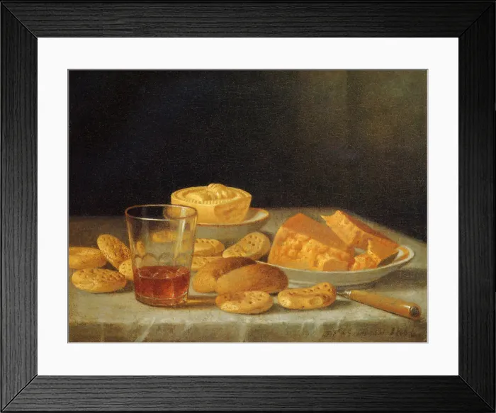 Framed Print : Biscuits and Cheese Framed Print : Biscuits and Cheese