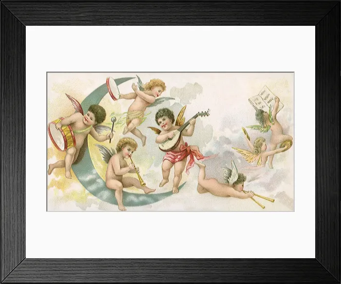 Framed Print : Angel Musicians Framed Print : Angel Musicians
