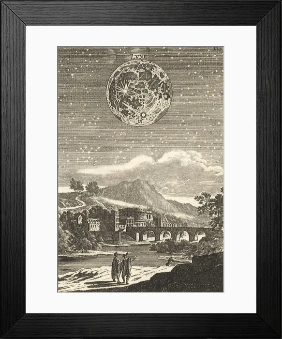 Framed Print : Lune Date: 1683 Framed Print : Lune Date: 1683