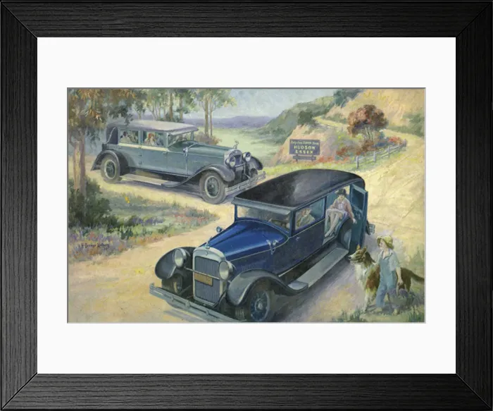 Framed Print : Asking For Directions Date: 1928 Framed Print : Asking For Directions Date: 1928